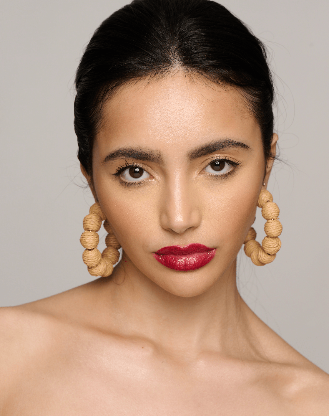 Bohemian Beaded Rattan Statement Earrings - Fatisha Boutique
