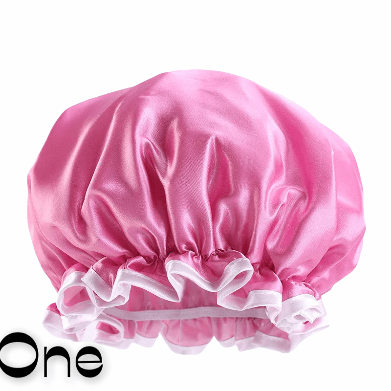 Children Luxury Satin Silk Doubled Layered Shower Bonnet Caps - Fatisha Boutique