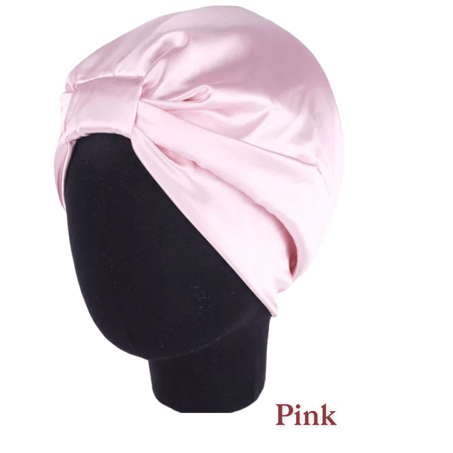Double Layered Soft Satin Silk Ready to Wear Turban Caps - Fatisha Boutique