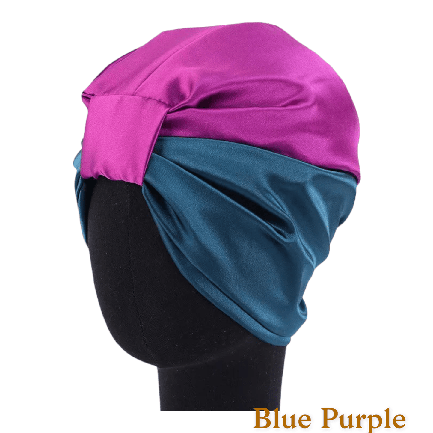 Double Layered Soft Satin Silk Ready to Wear Turban Caps - Fatisha Boutique