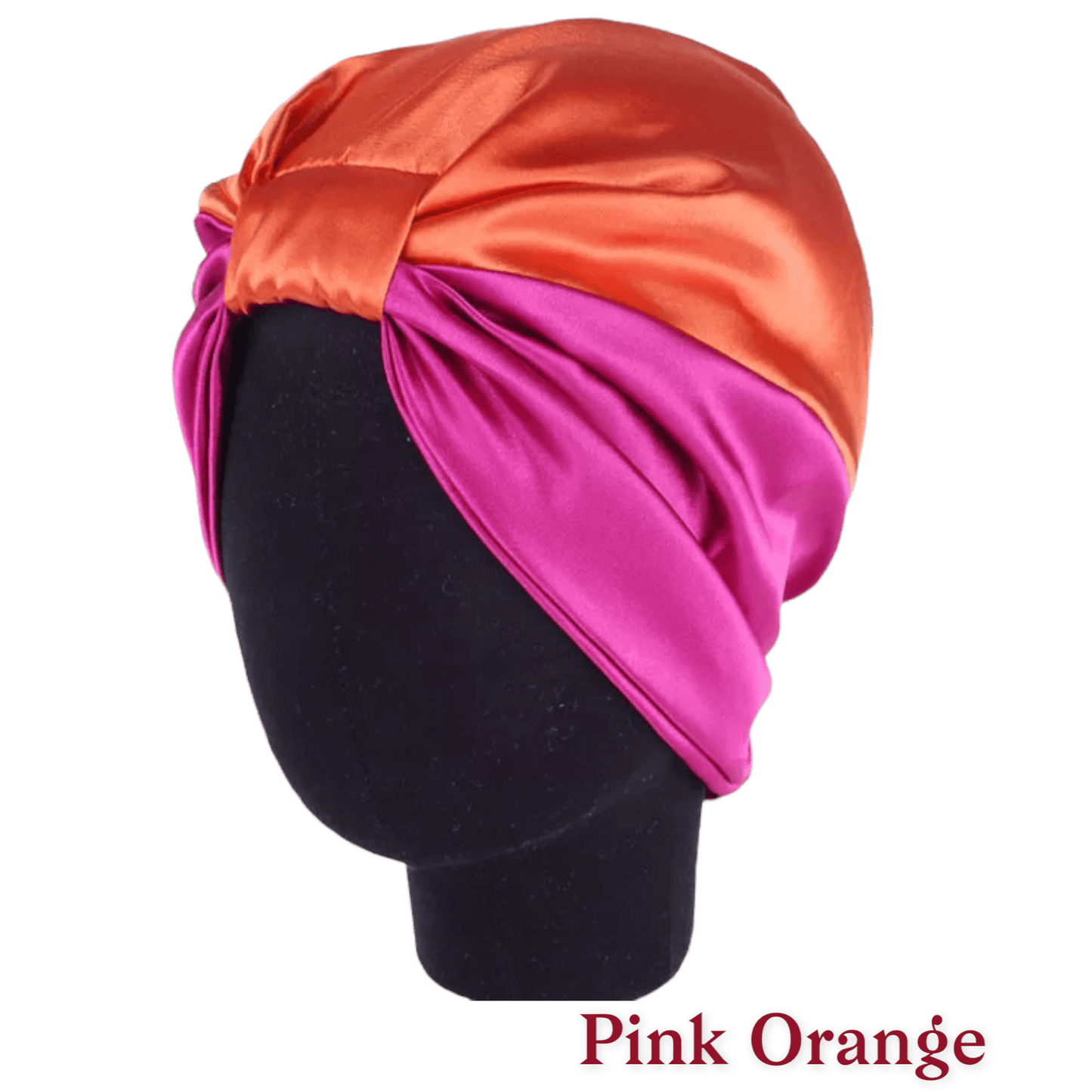 Double Layered Soft Satin Silk Ready to Wear Turban Caps - Fatisha Boutique