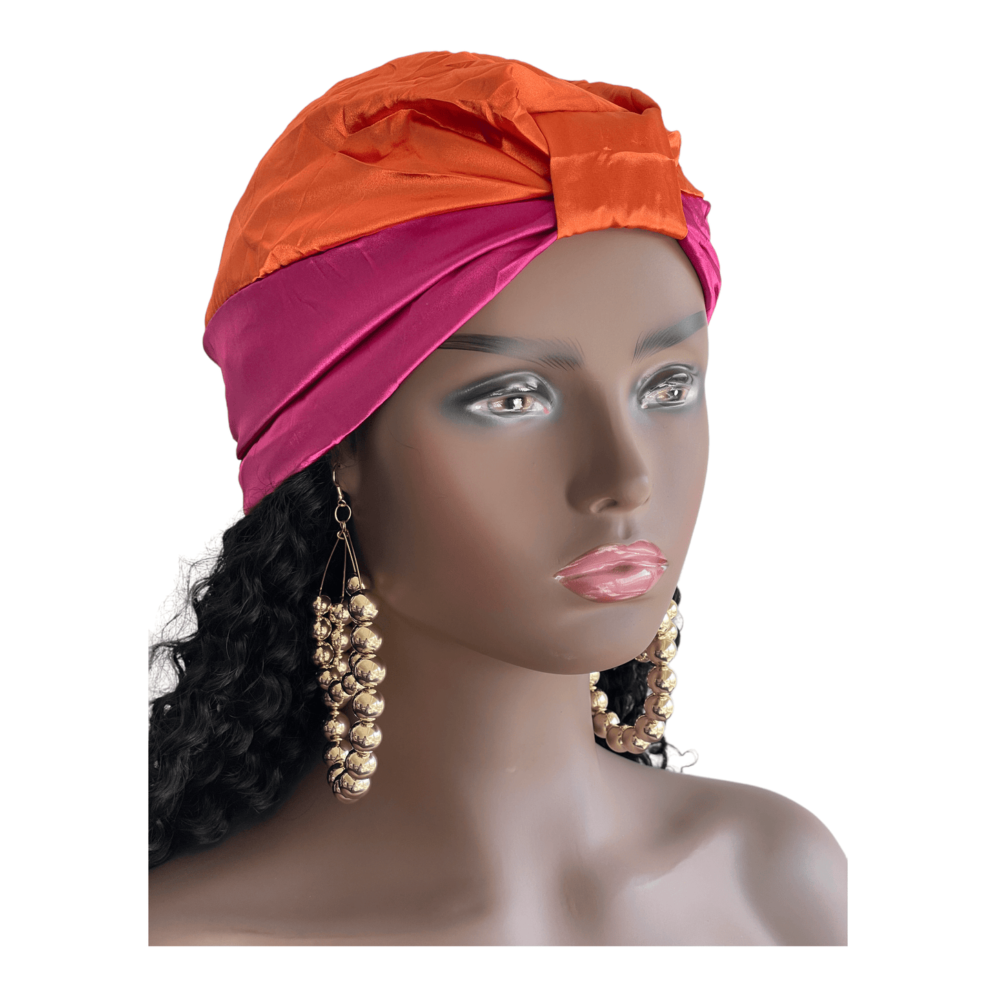 Double Layered Soft Satin Silk Ready to Wear Turban Caps - Fatisha Boutique