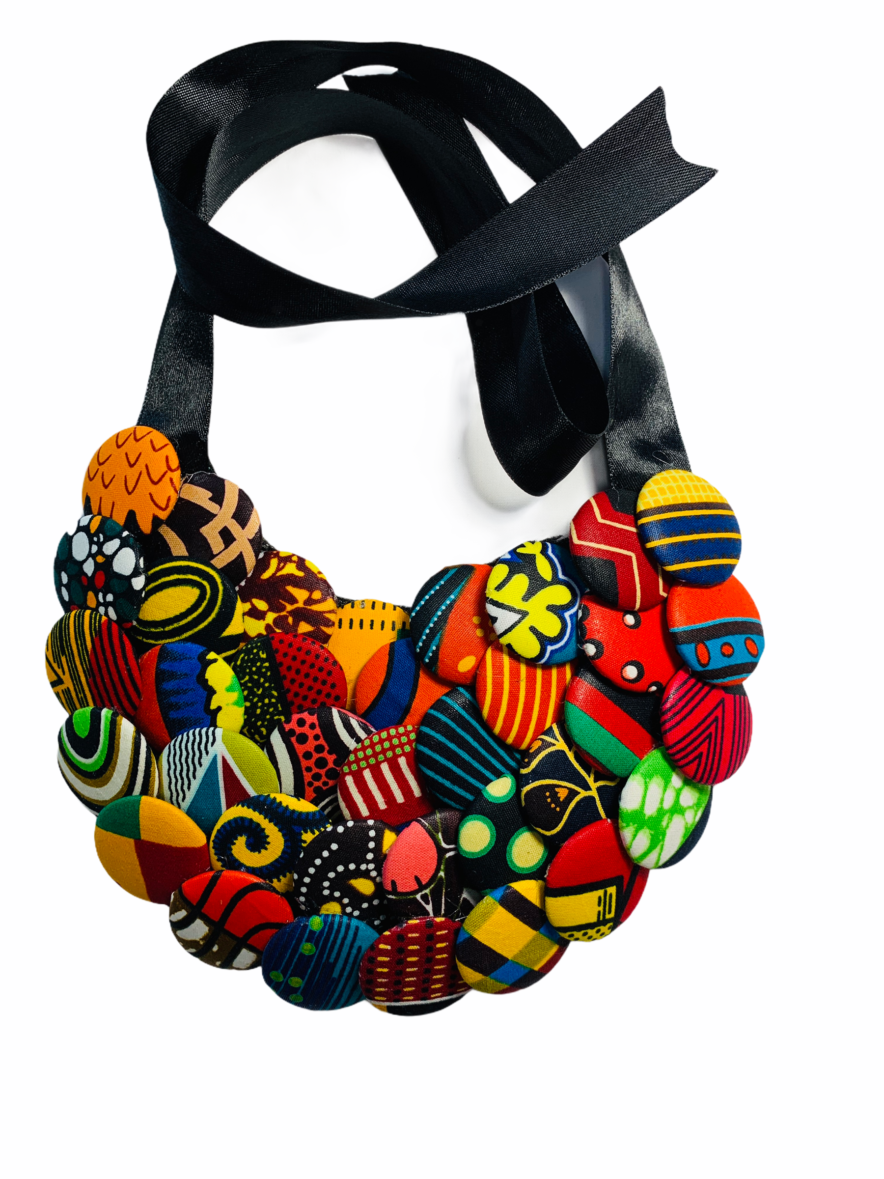 African 2025 print choker