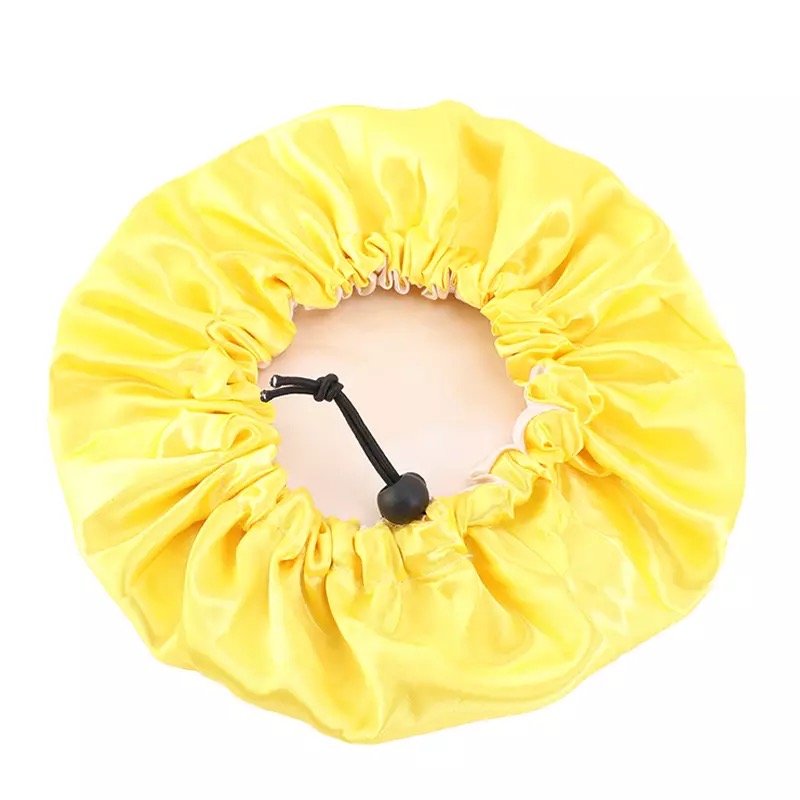Kids Adjustable Double Layered Revisable Satin Silk Bonnet Caps - Fatisha Boutique