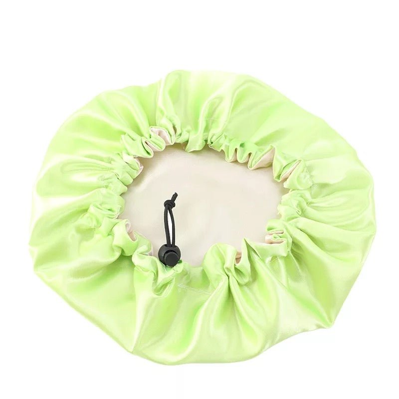 Kids Adjustable Double Layered Revisable Satin Silk Bonnet Caps - Fatisha Boutique