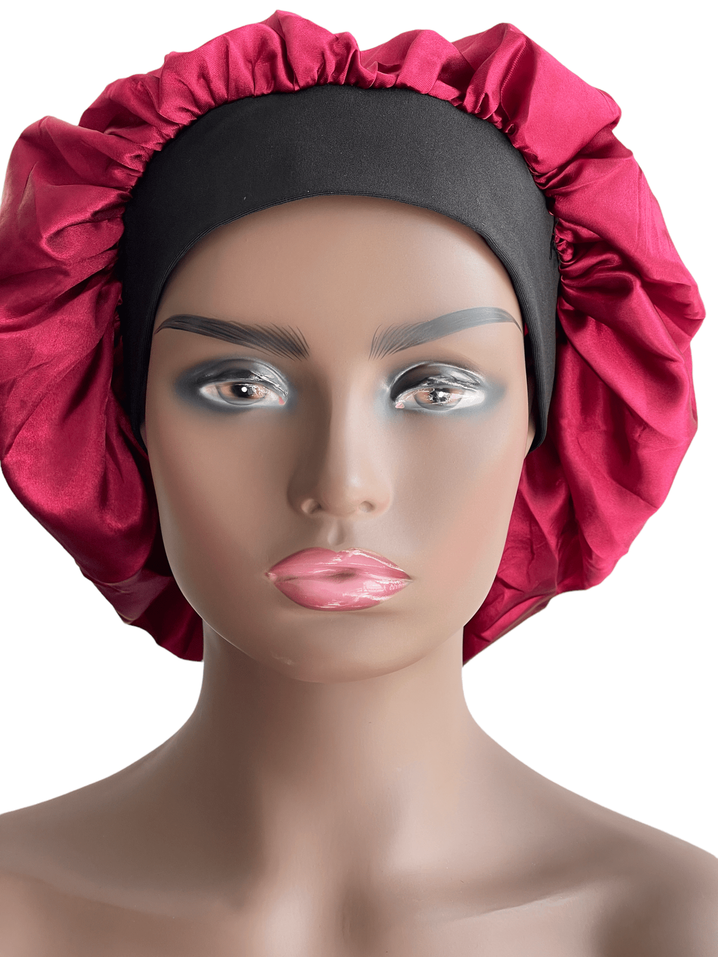 Large Adjustable Band Satin Silk Single Layered Luxury Stylish Bonnet Caps - Fatisha Boutique