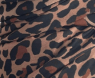 Long Stretch Soft Jersey Animal Print Knit Fabric Turban Head Wrap - Fatisha Boutique