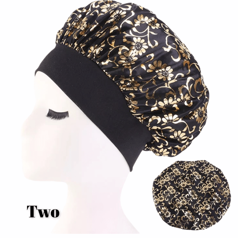Wide Elastic Band Breathable Lightweight Single Layered Bonnet Caps - Fatisha Boutique