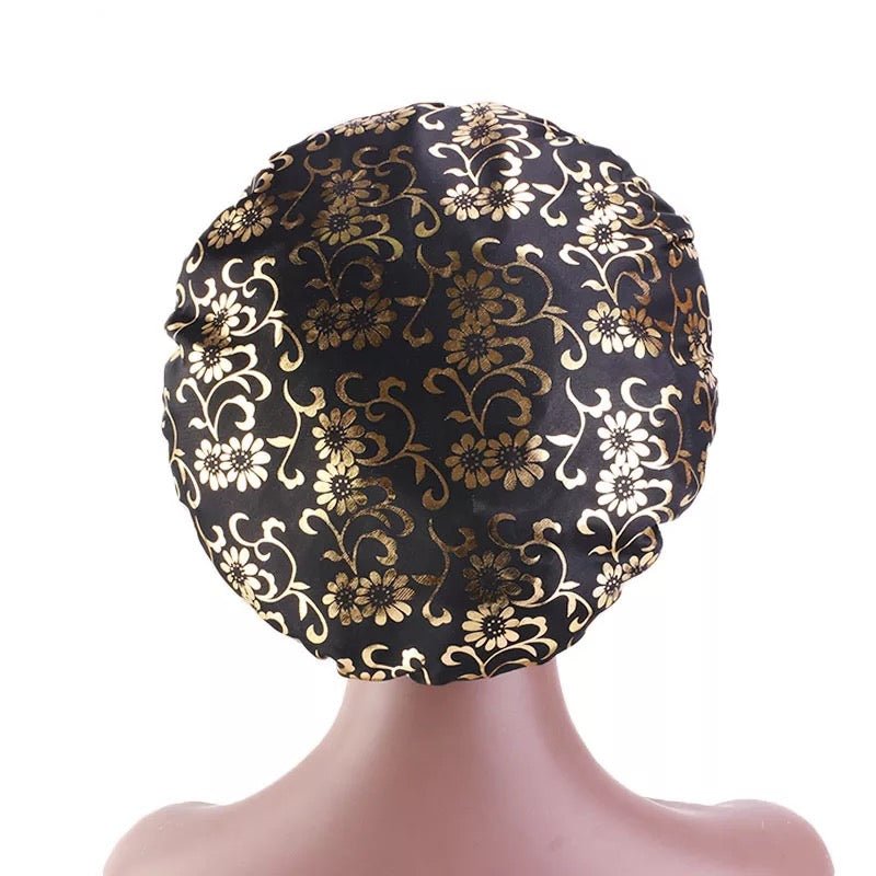 Wide Elastic Band Breathable Lightweight Single Layered Bonnet Caps - Fatisha Boutique