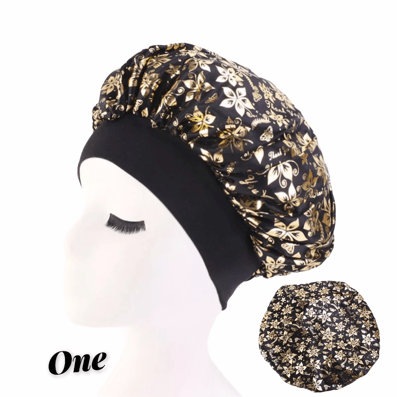 Wide Elastic Band Breathable Lightweight Single Layered Bonnet Caps - Fatisha Boutique