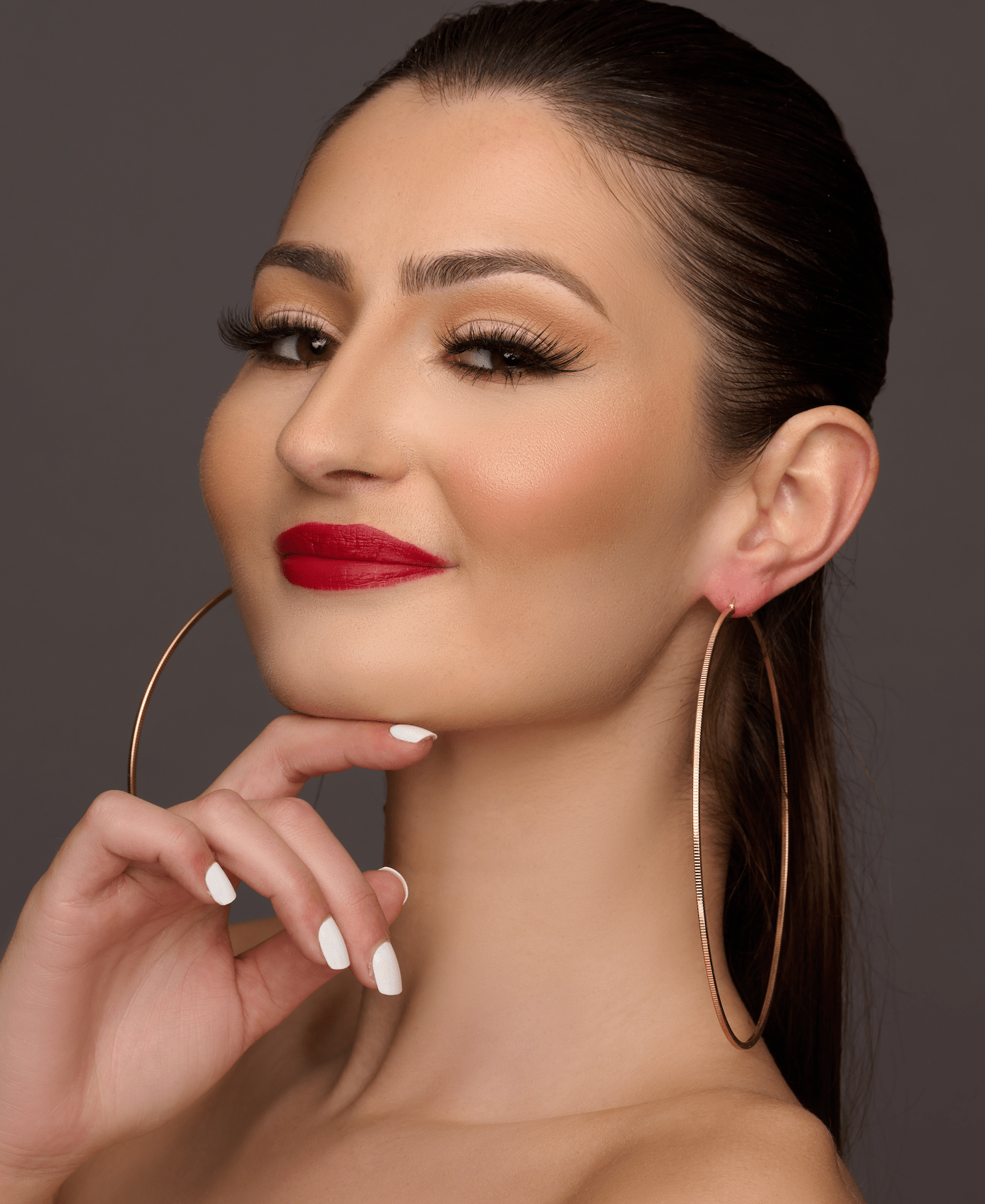 12CM Oversize Extra Large Statement Hoop Earrings - Fatisha Boutique