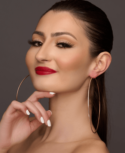 12CM Oversize Extra Large Statement Hoop Earrings - Fatisha Boutique