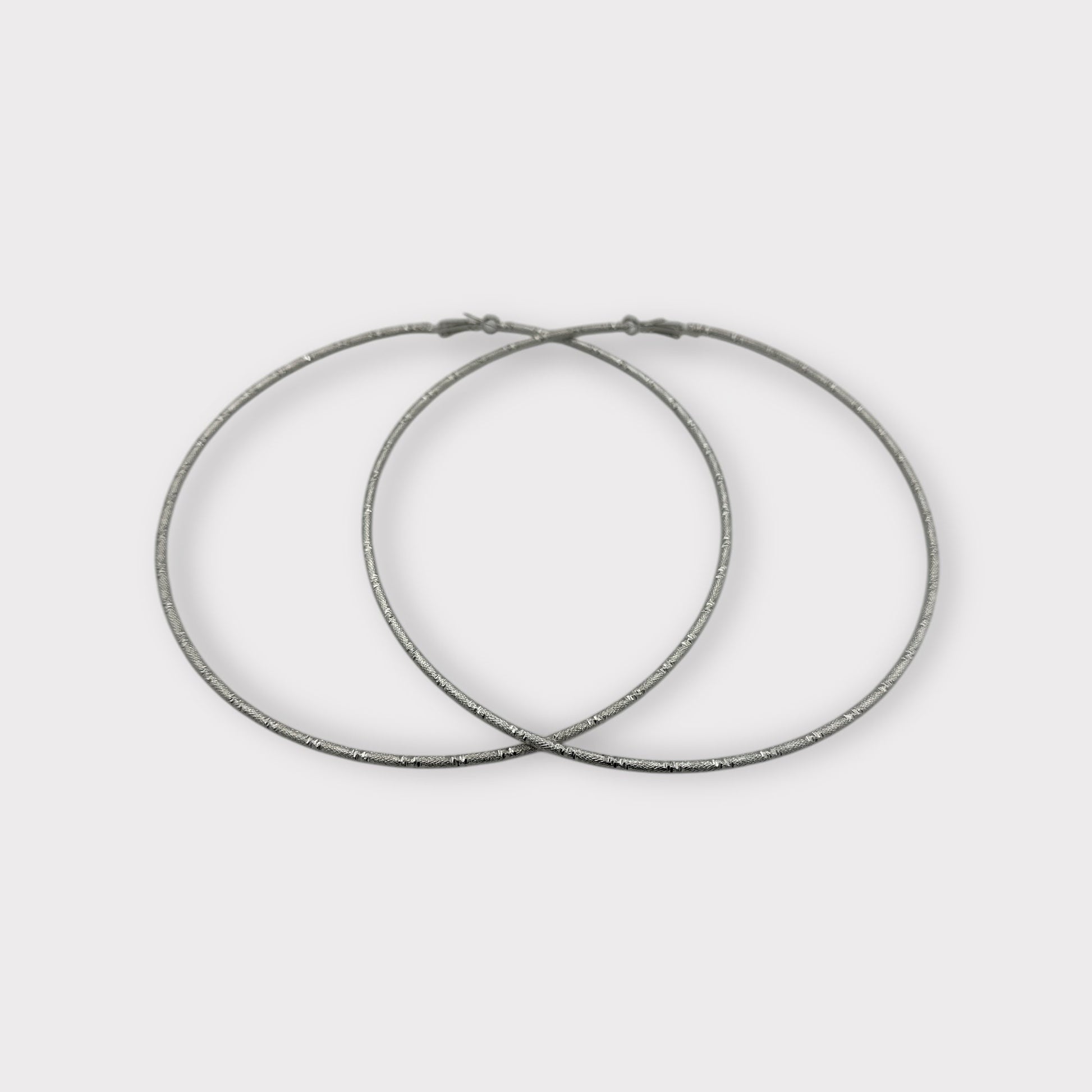 14CM Oversized Statement Hoop Earrings - Fatisha Boutique