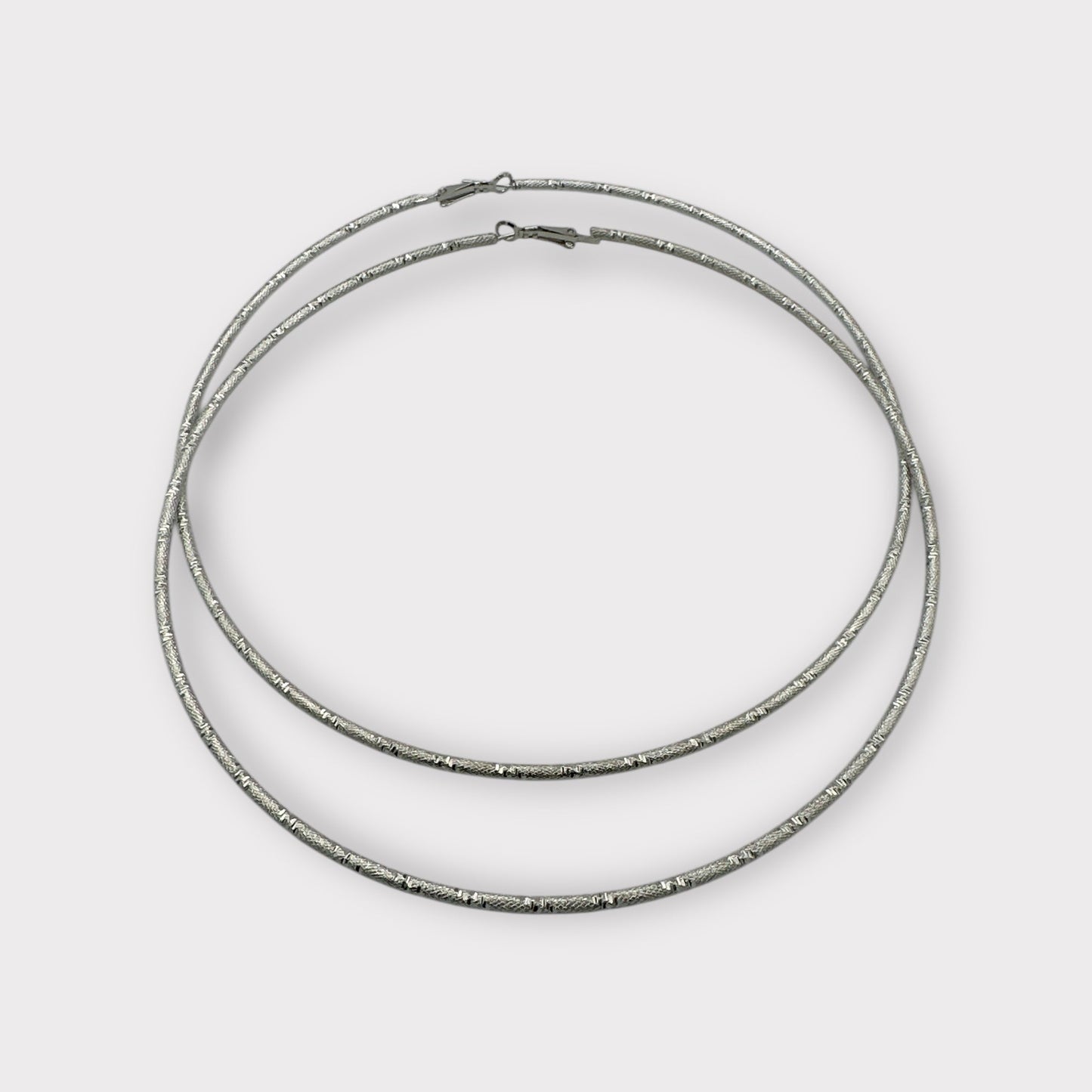 14CM Oversized Statement Hoop Earrings - Fatisha Boutique