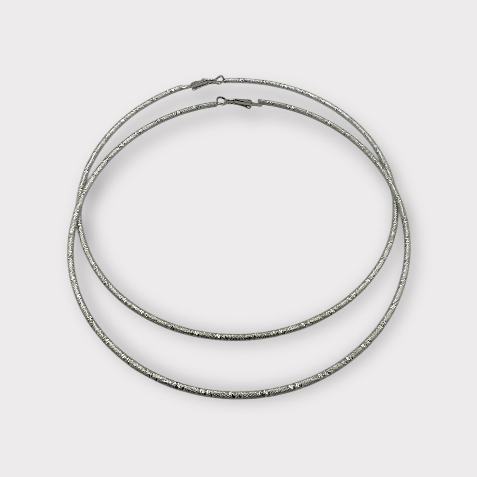 14CM Oversized Statement Hoop Earrings - Fatisha Boutique