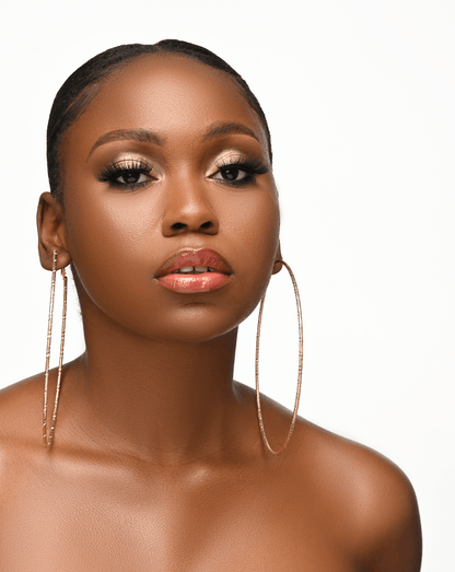14CM Oversized Statement Hoop Earrings - Fatisha Boutique