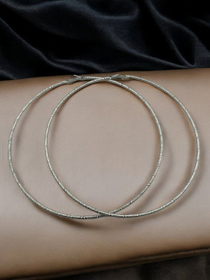 14CM Oversized Statement Hoop Earrings - Fatisha Boutique