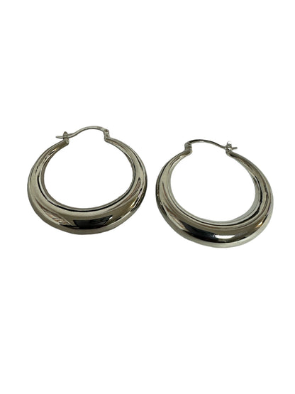 4cm Chunky Statement Hoop Earrings - Fatisha Boutique