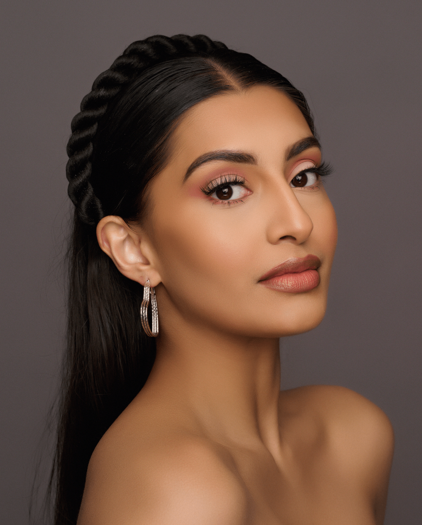 4cm Lightweight Heart Shaped Love Hoop Earrings - Fatisha Boutique