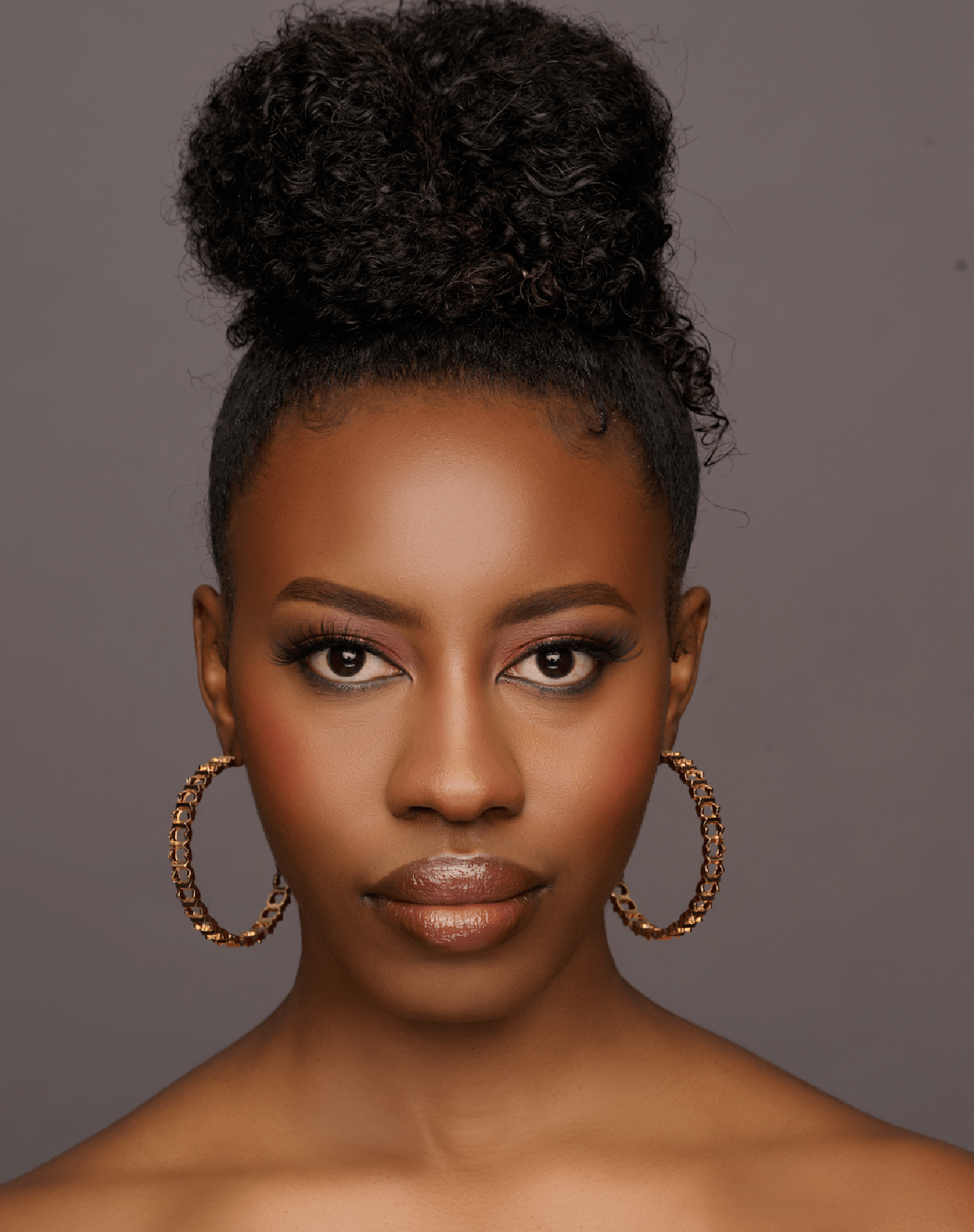 6CM Chunky Statement Hoop Earrings - Fatisha Boutique