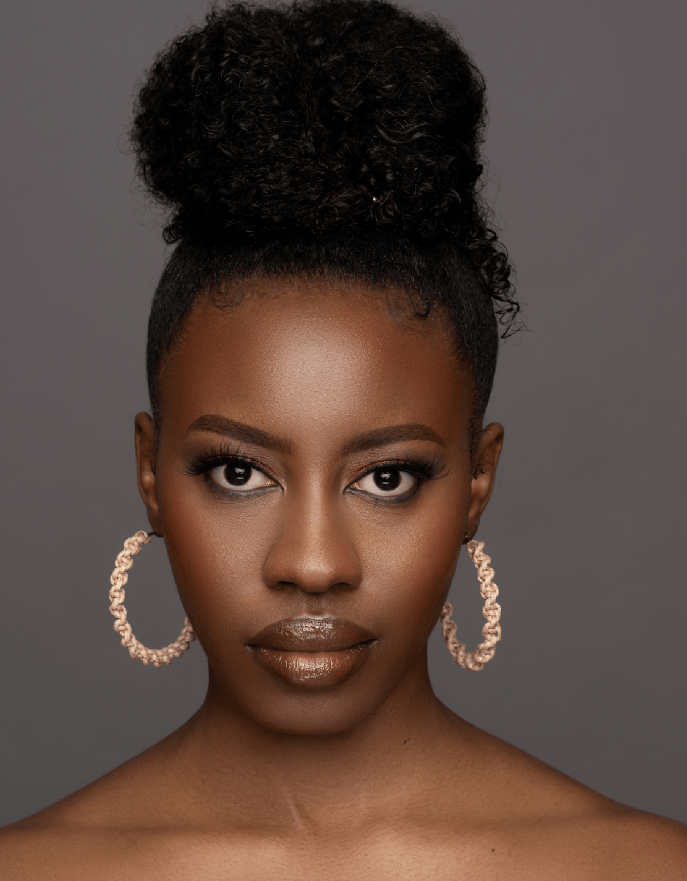 6CM Rafia Ethnic Hoop Earrings - Fatisha Boutique