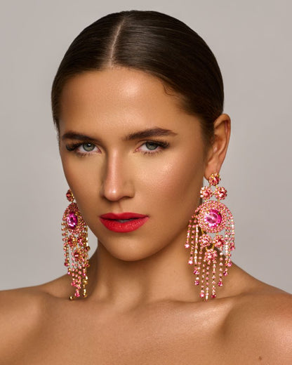 Extra Large Oversized Triangle Statement Hoop Earrings