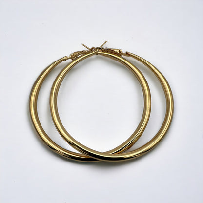 7CM Chunky Statement Hoop Earrings - Fatisha Boutique