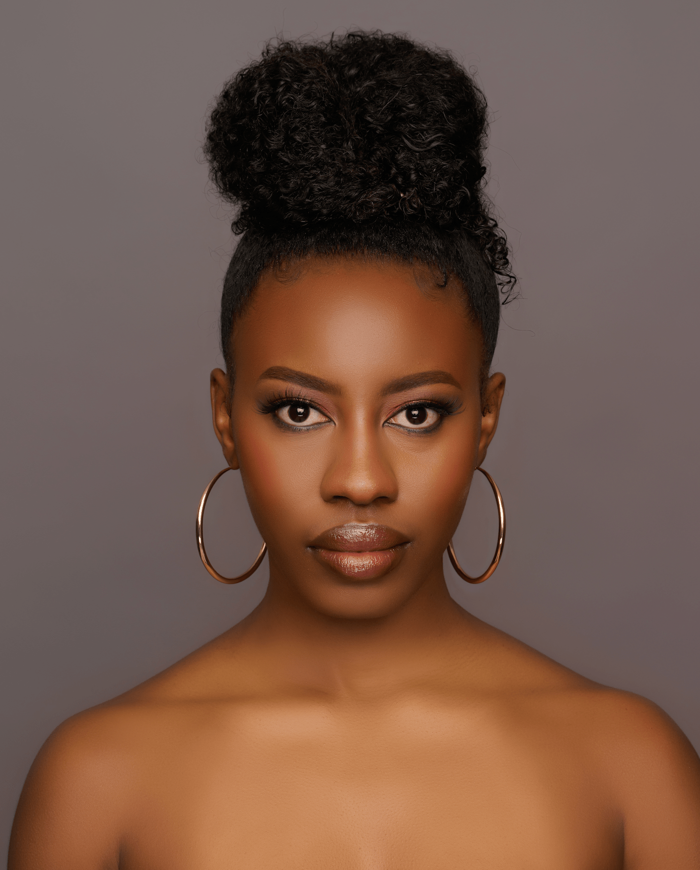 7CM Chunky Statement Hoop Earrings - Fatisha Boutique