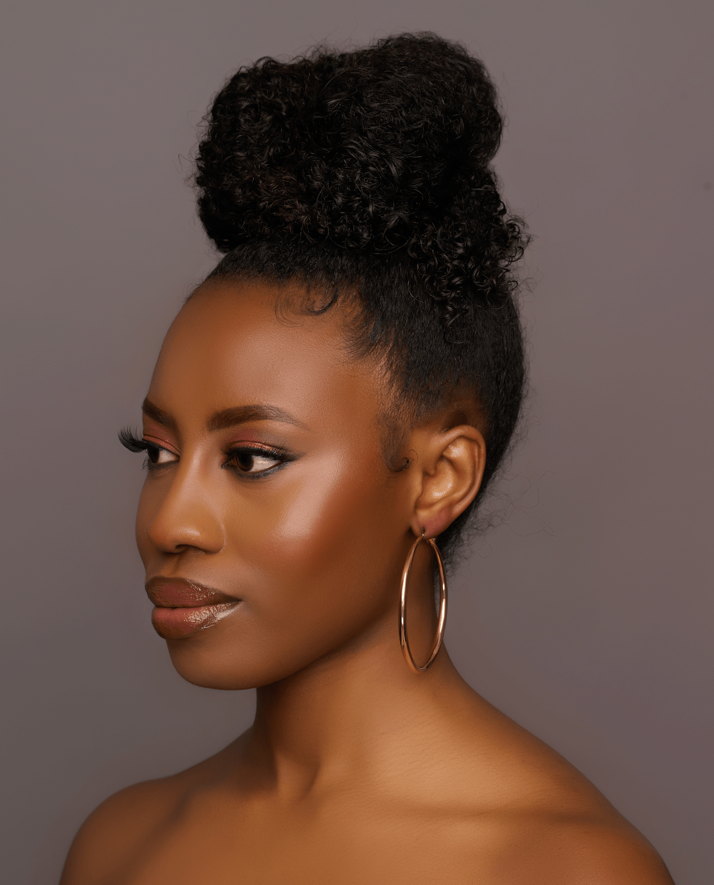 7CM Chunky Statement Hoop Earrings - Fatisha Boutique