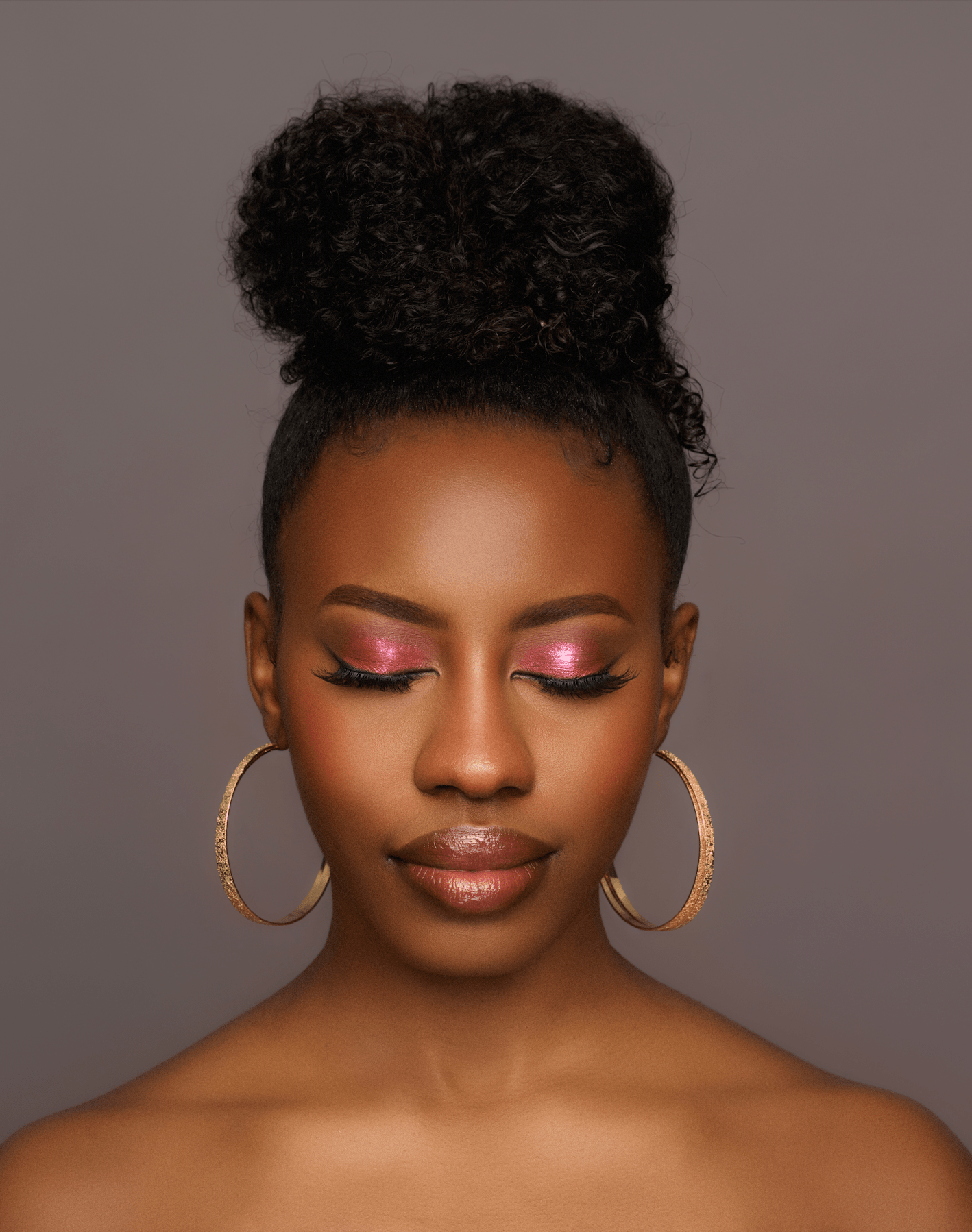 7CM Double Circles Statement Hoop Earrings - Fatisha Boutique