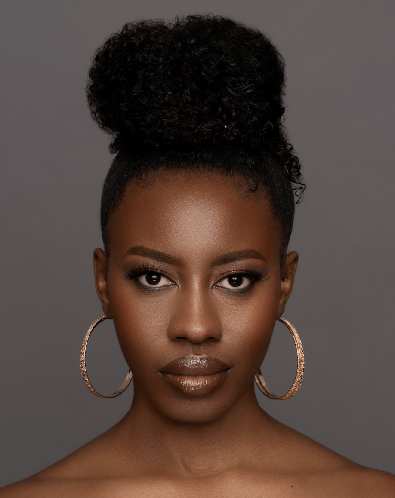 7CM Double Circles Statement Hoop Earrings - Fatisha Boutique