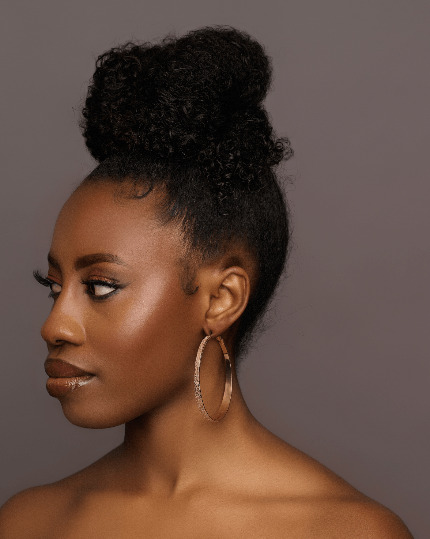 7CM Double Circles Statement Hoop Earrings - Fatisha Boutique