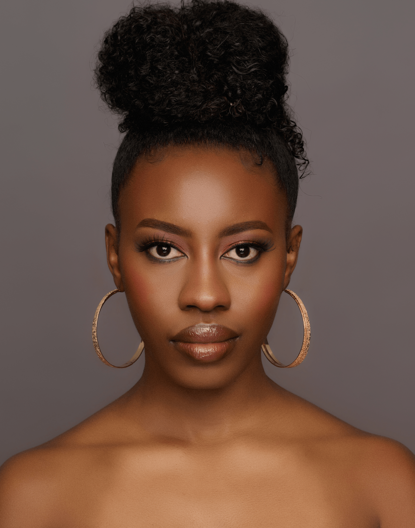 7CM Double Circles Statement Hoop Earrings - Fatisha Boutique