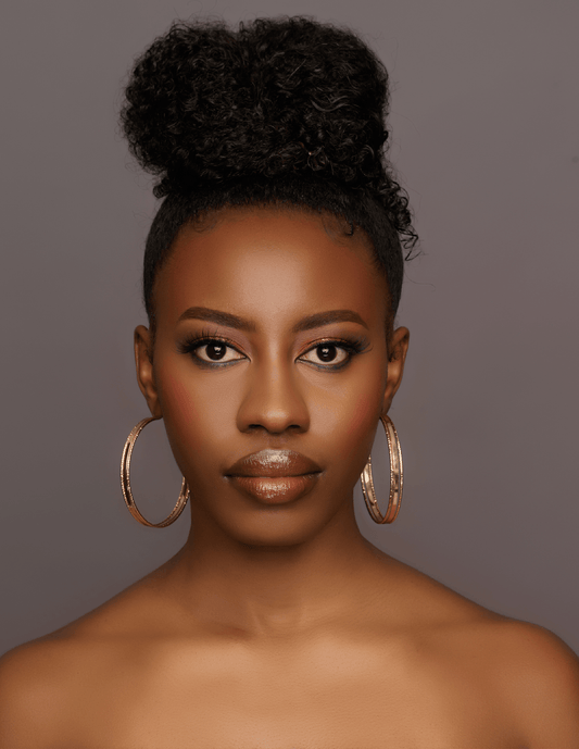 7CM Round Circle Statement Hoop Earrings - Fatisha Boutique