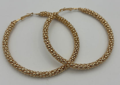7CM Thick Chunky Statement Hoop Earrings - Fatisha Boutique