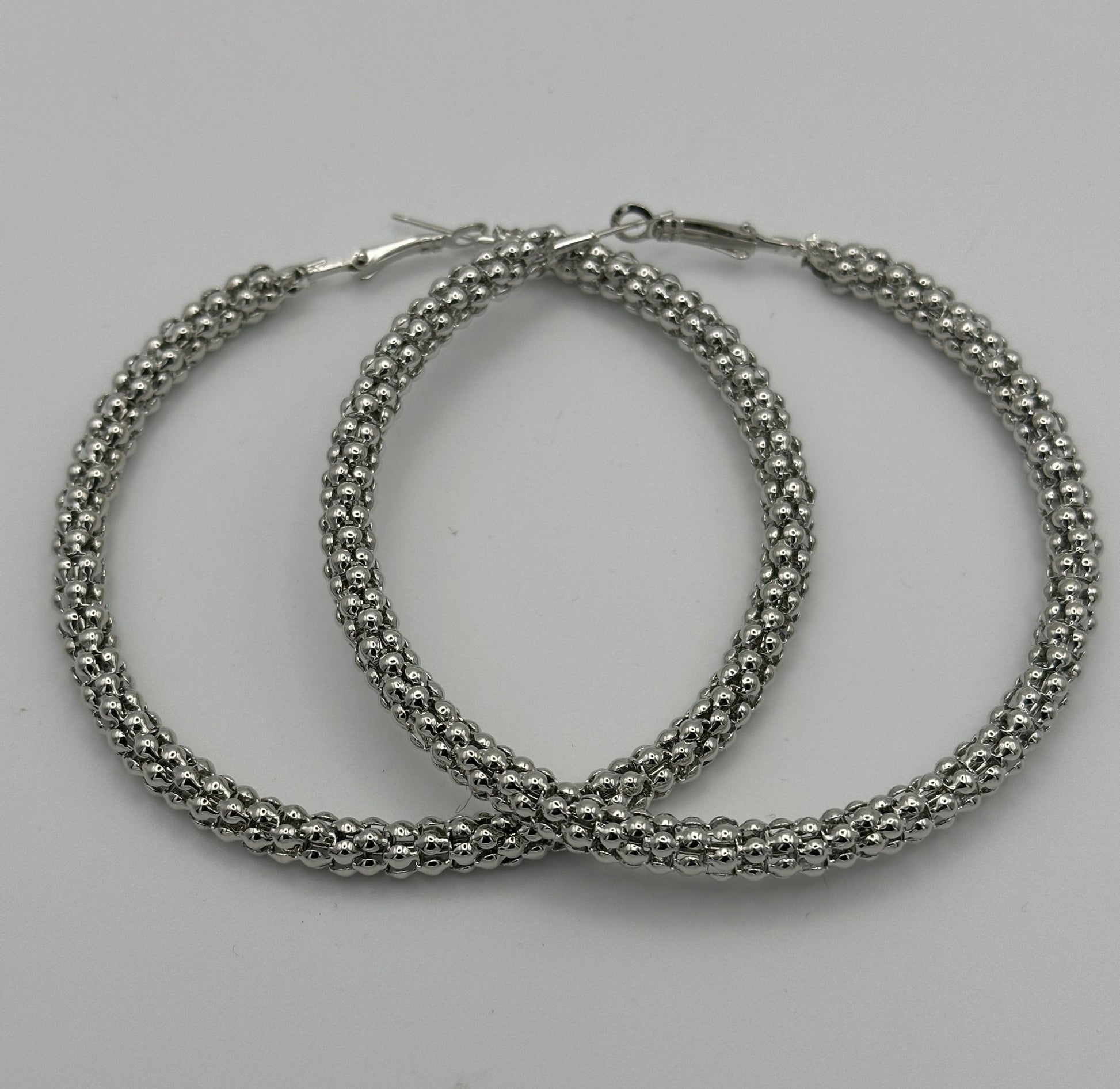 7CM Thick Chunky Statement Hoop Earrings - Fatisha Boutique