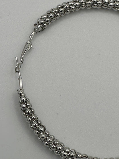 7CM Thick Chunky Statement Hoop Earrings - Fatisha Boutique