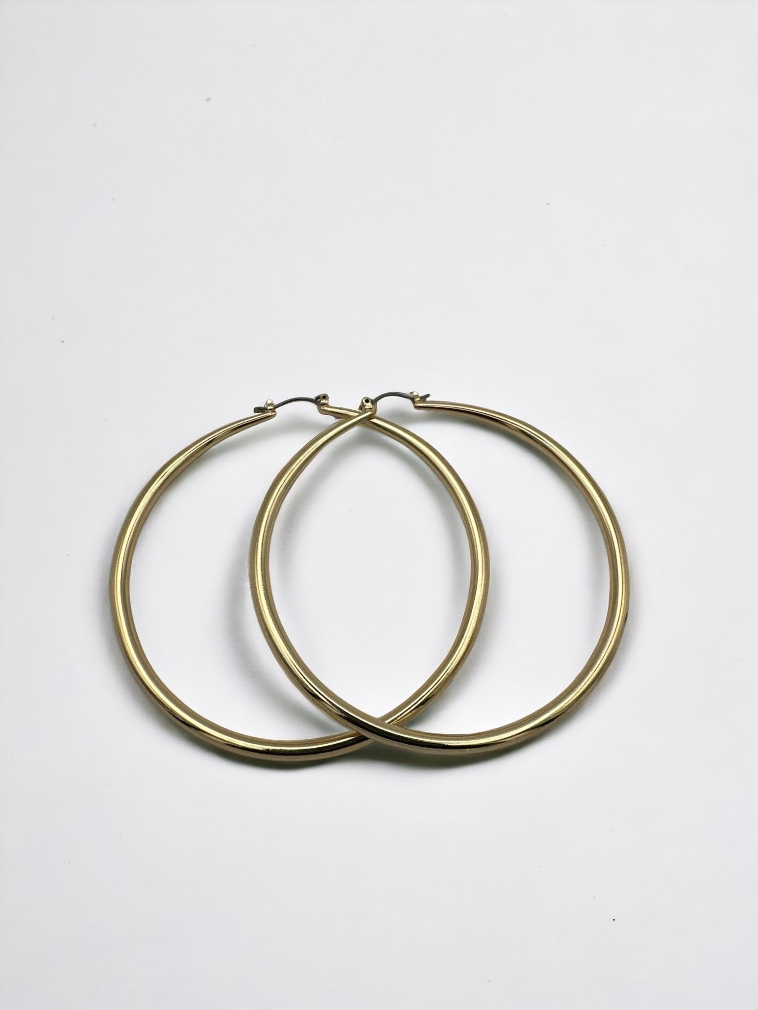 8CM Chunky Statement Hoop Earrings - Fatisha Boutique