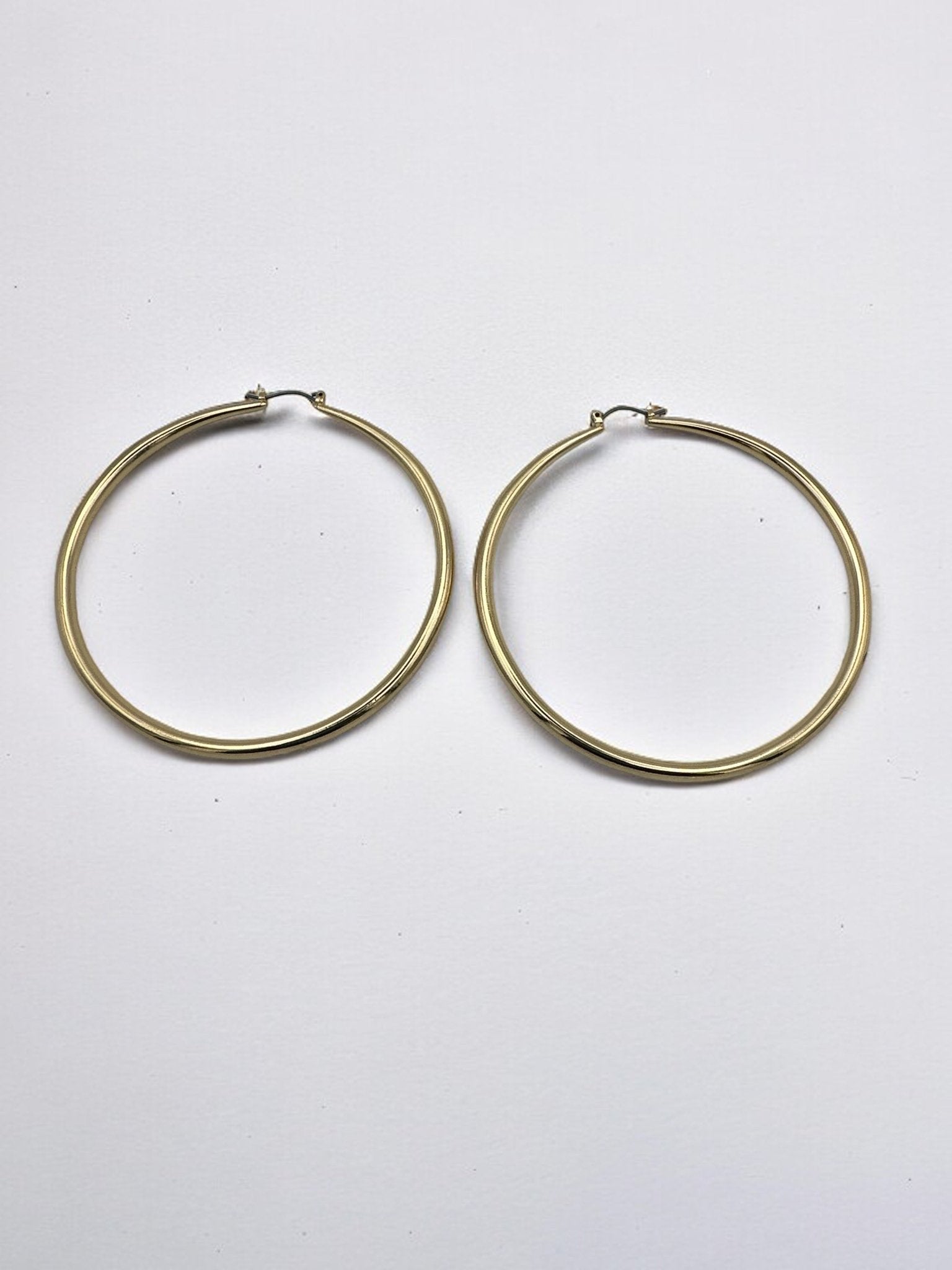 8CM Chunky Statement Hoop Earrings - Fatisha Boutique
