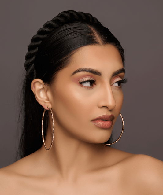 8CM Statement Hoop Earrings - Fatisha Boutique