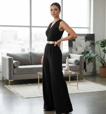 Elegant Glamorous Metal Sleek Sculpted Sophisticated Waist Belt – Gold & Silver in Two Adjustable Sizes - Fatisha Boutique #