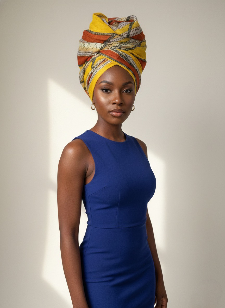 Yellow Multicolour Printed Lightweight Fabric – Versatile Hijab, Scarf & Headwrap for Fashion, Modest Wear & Styling - Fatisha Boutique #