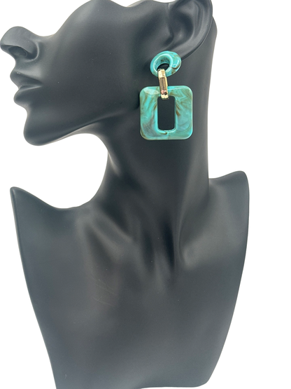 Bohemia Acrylic Dangle Earrings