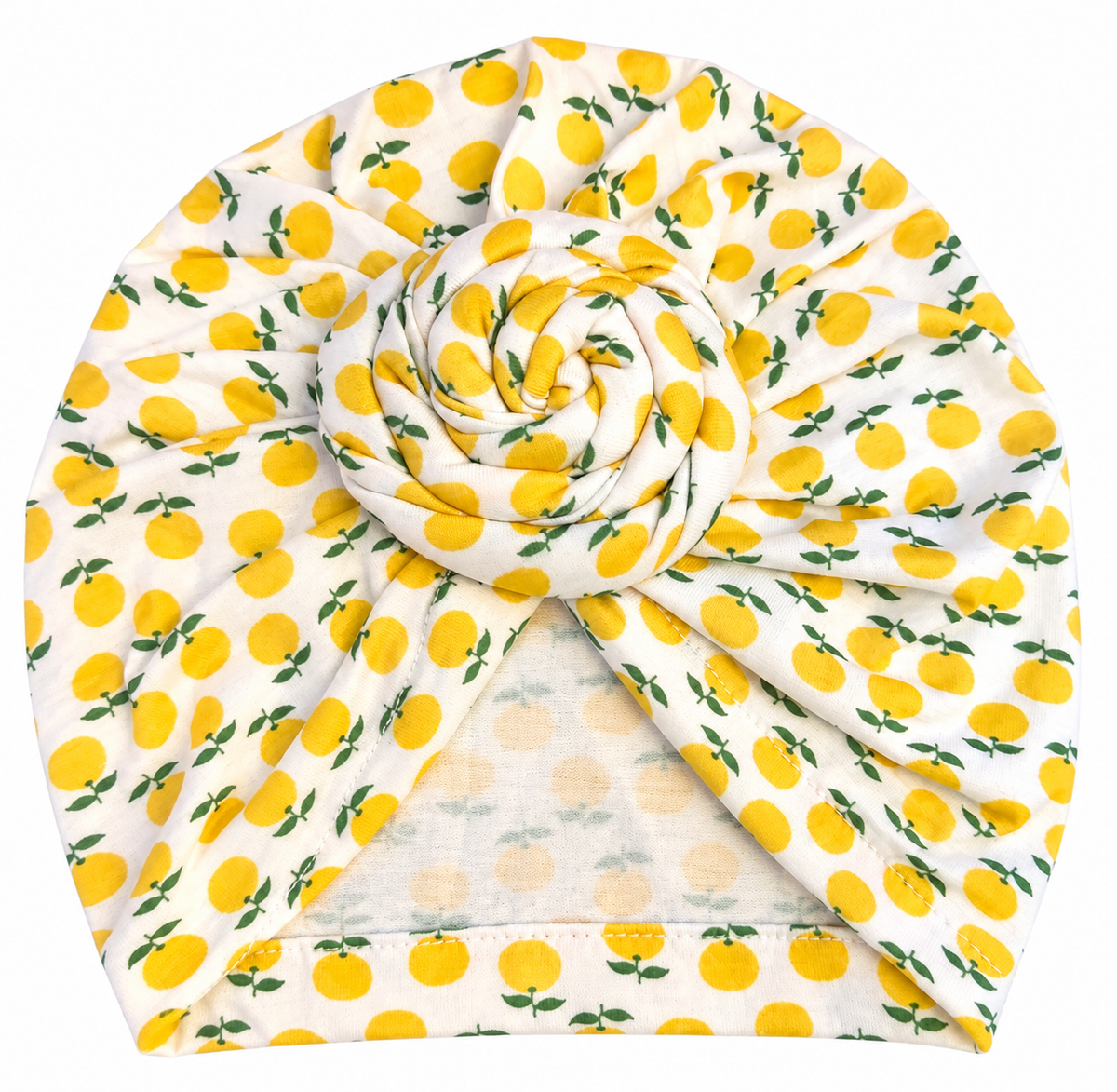 Fruit Print Pre-Tied Baby Turban Cap – 6 Months–3 Years - Fatisha Boutique Fatisha Boutique