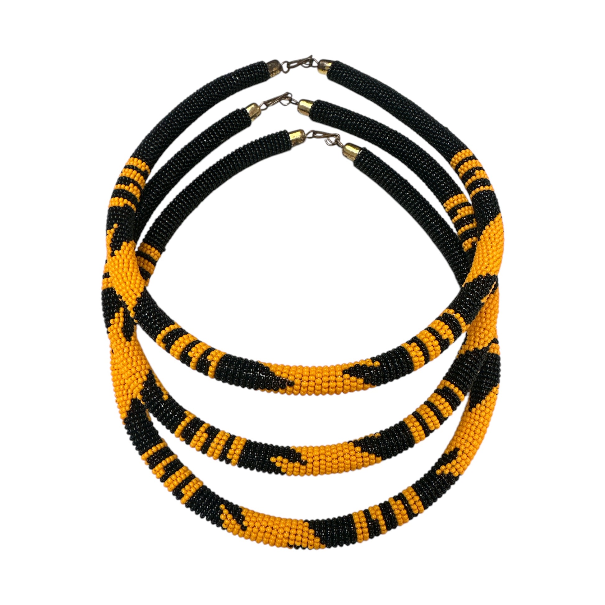 Authentic African Zulu Beaded Necklace – Handmade Tribal Ethnic Jewellery for Women - Fatisha Boutique #