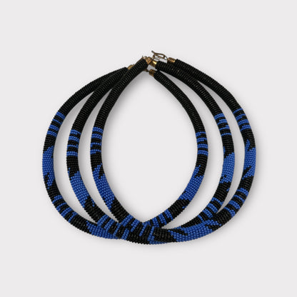 Authentic African Zulu Beaded Necklace – Handmade Tribal Ethnic Jewellery for Women - Fatisha Boutique #