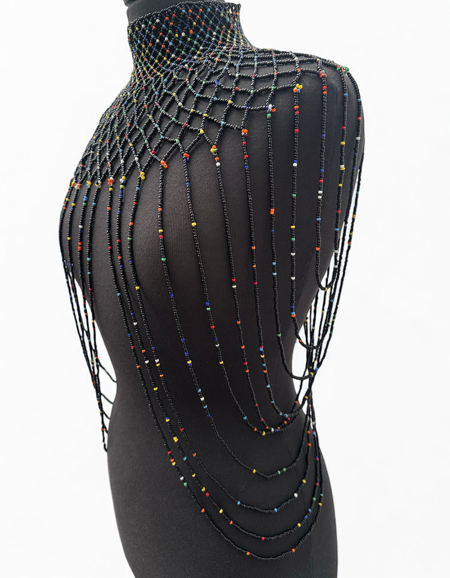 Maasai Zulu Beaded Collar – Authentic African Body Jewellery for Women In 8 Bold Colour Options