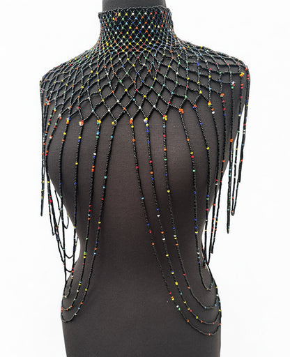 Maasai Zulu Beaded Collar – Authentic African Body Jewellery for Women In 8 Bold Colour Options