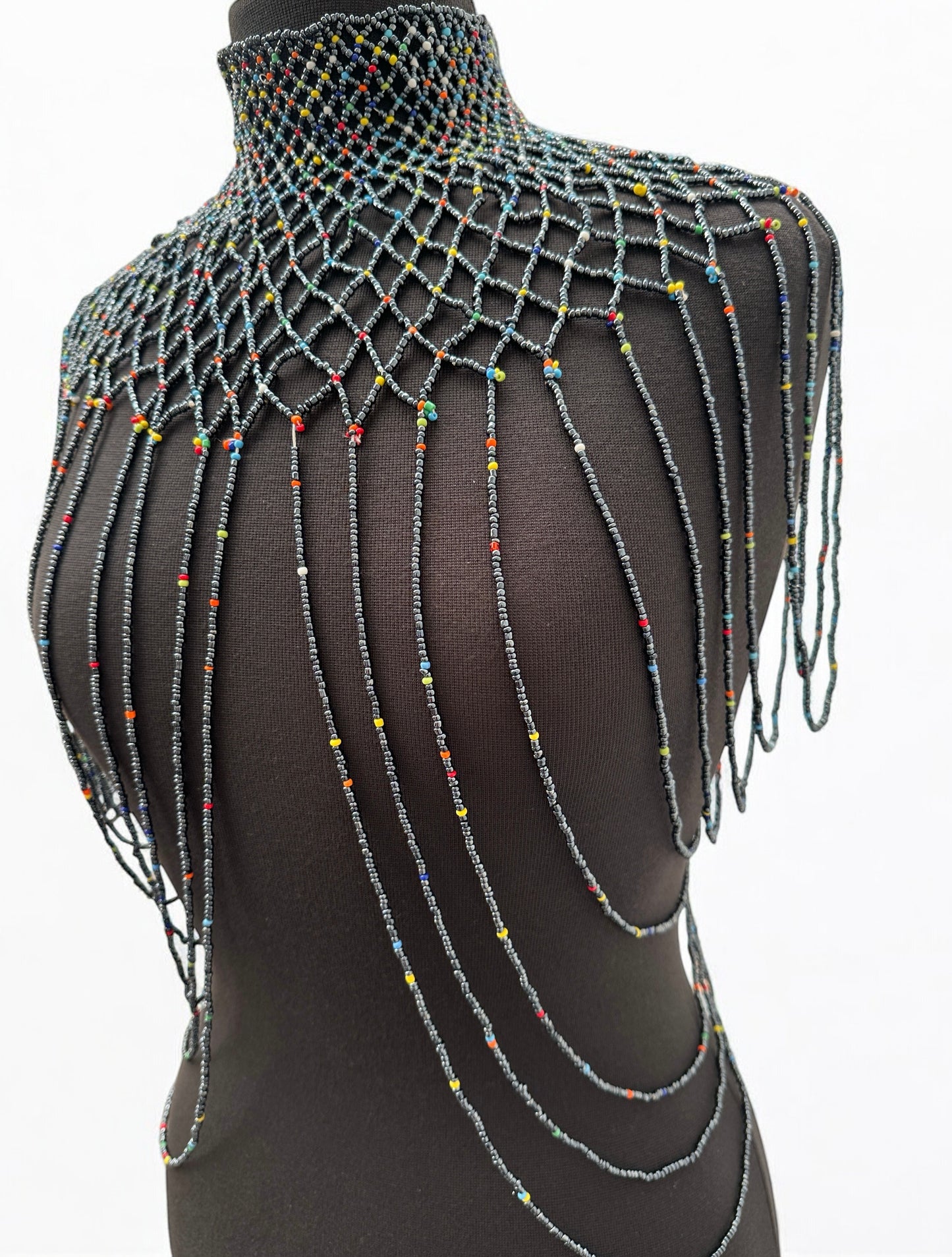 Maasai Zulu Beaded Collar – Authentic African Body Jewellery for Women In 8 Bold Colour Options