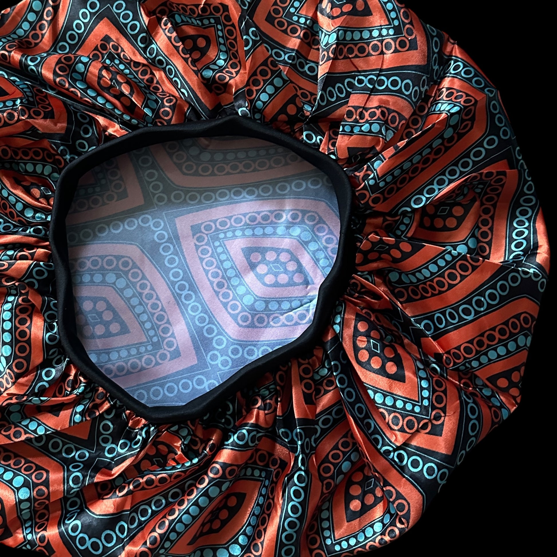 Floral Satin Silk Bonnet Cap – Breathable, Stylish Hair Wrap for All Hair Types & Textures - Fatisha Boutique #